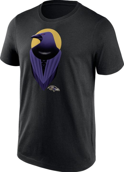 Fanatics NFL Shirt - ILLUSTRATION Baltimore Ravens - 3XL (3XL)
