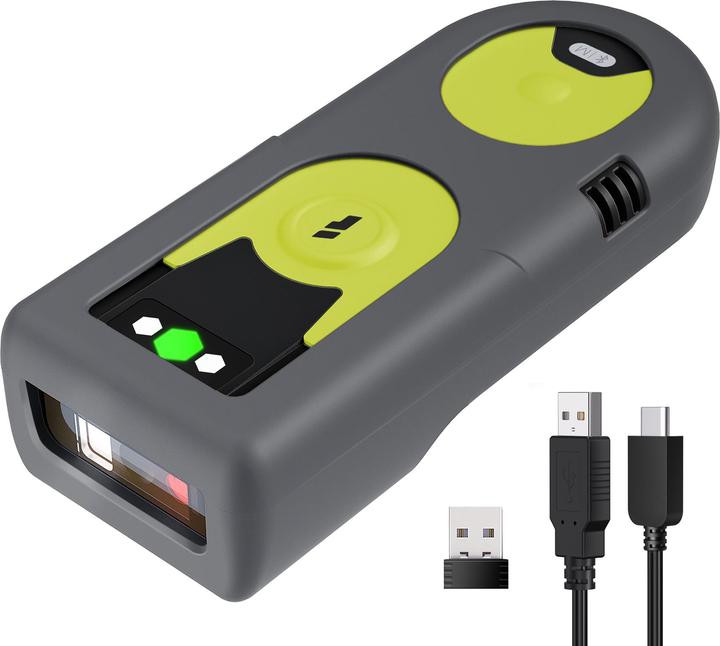 Inateck Barcodescanner 42 green (BCST-42 green) (2D barcodes, 1D barcodes)