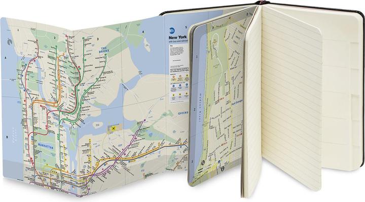Actual product image Moleskine CITY - notebook (9 x 14 cm, Plain, Hardcover)