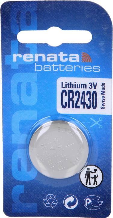 Actual product image Panasonic Lithium Power CR2430 (1 pcs., CR2430, 285 mAh)