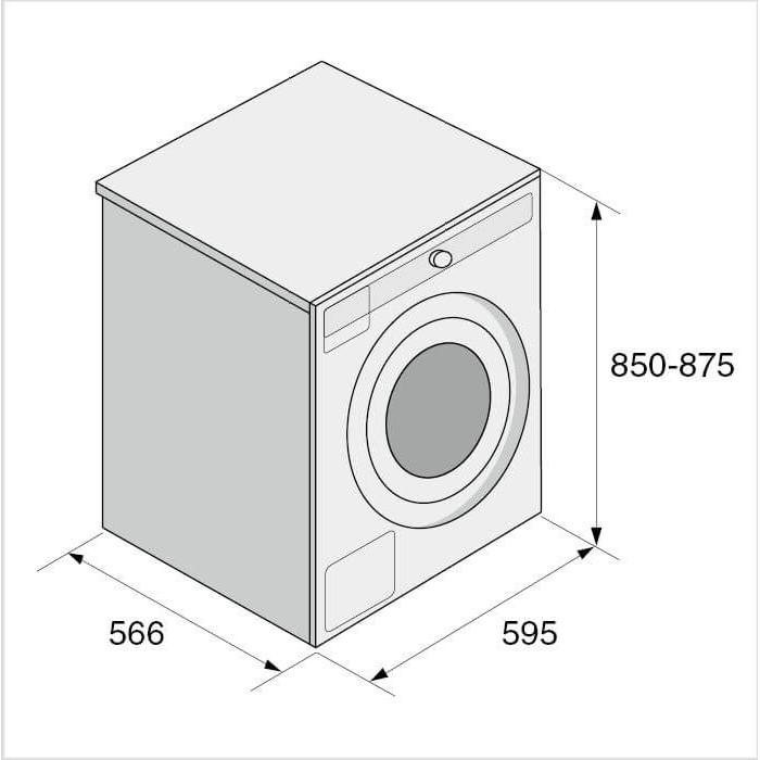 Actual product image Asko Automatic Washing Machine Classic W 2086C W/3 White (8 kg, Left)