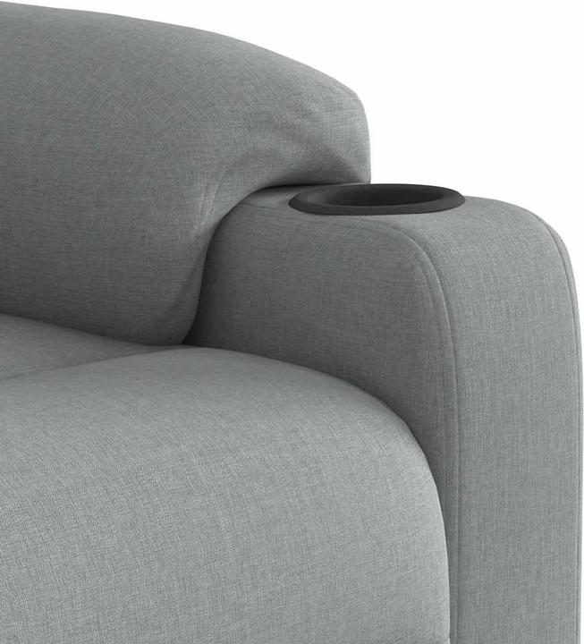Produktbild VidaXL Relaxsessel Hellgrau Stoff
