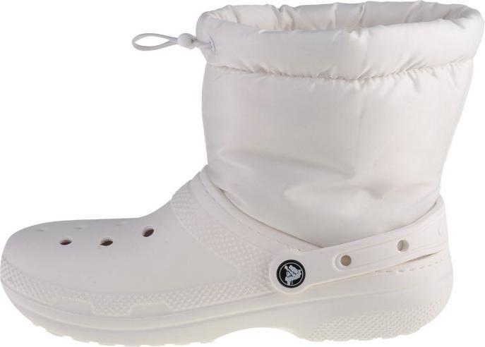 Crocs Classic Lined Neo Puff Boot 206630-143 weiss 39 (39)