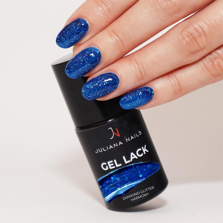 Produktbild Juliana Nails Gel Lack Diamond Glitter Harmony (Diamond Glitter Harmony, Gel-Effekt Nagellack)
