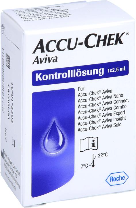 Produktbild Roche ACCU-CHECK Aviva Kontroll-Lösung, 2.5 ml Lösung (Kontrolllösung)