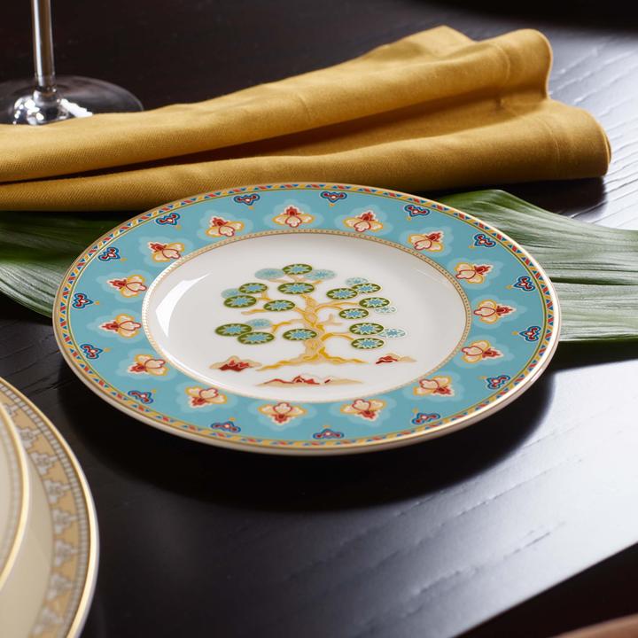 Actual product image Villeroy & Boch Multipack Samarkand aquamarine bread plate - 6 pieces (6 x, 16.40 cm)