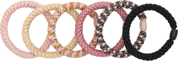 Trisa Haargummi Nordic Elastics 6er Rosa (Haargummi)