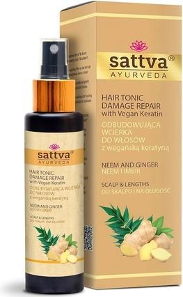 Actual product image Sattva Ayurveda SATTVA Hair Tonic wcierka do włosów Neem & Ginger 100ml (100 ml)