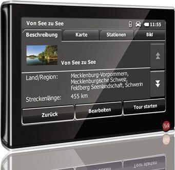 Image du produit Falk S450, TMC, cartes d'Europe