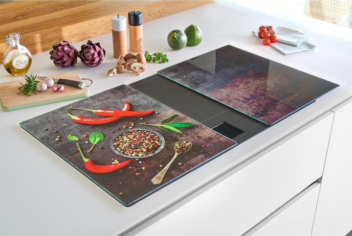 Produktbild neuetischkultur Herdabdeckplatten Set 2-tlg., Glas