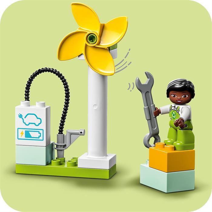 Productafbeelding LEGO 10985 Windturbine en elektrische auto (10985)