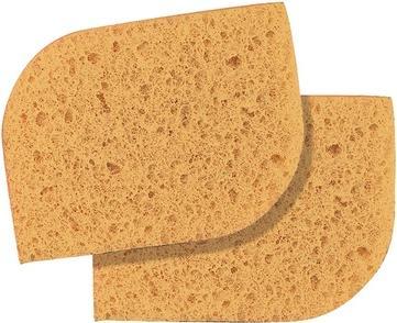 Actual product image Peggy Sage Natural Cleansing Sponge Natural Makeup Remover Sponge 2Pcs (Make-up remover)