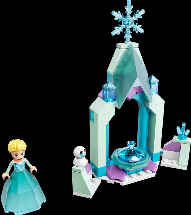 Actual product image LEGO Elsa's castle courtyard (43199, LEGO Disney)