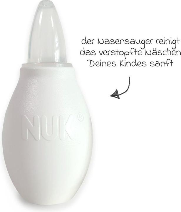 Produktbild NUK Nasensauger, zum sanften und sicheren Absaugen verschnupfter Babynasen