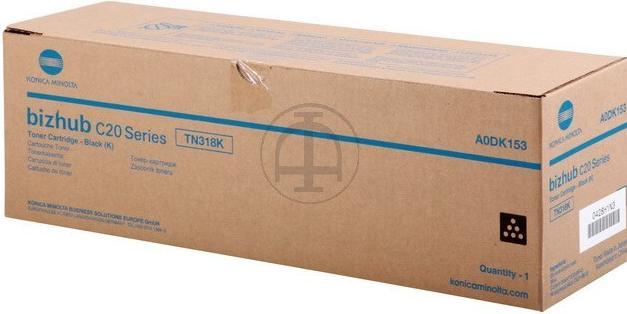 Image du produit Konica Minolta A0DK153TN-318 K Toner noir 8.000 pages Noir Bizhub C 20 20 P PX X (CF)