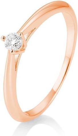 Breuning Verlobungsring 3er Krappe (48, 585/14 K Gold)