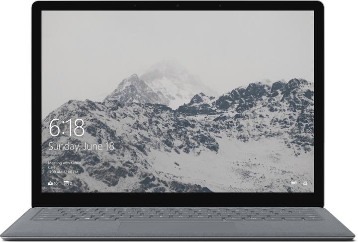 Actual product image Microsoft Surface Laptop 2.50GHz i5-7200U 13.5Zoll 2256 x 1504Pixel Touchscreen Platin Notebook (13.50", Intel Core i5-7200U, 8 GB, 256 GB)