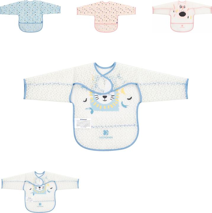 Actual product image Kikkaboo Baby Bib Arty Sleeve EVA (4 months)