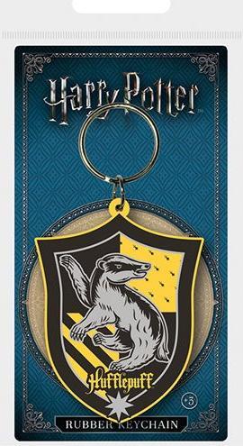 Image du produit Pyramid Porte-clés en caoutchouc Harry Potter Poufsouffle 6 cm
