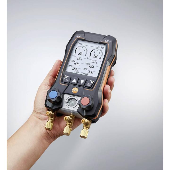 Actual product image Testo Refrigerant Meter 550s s Set