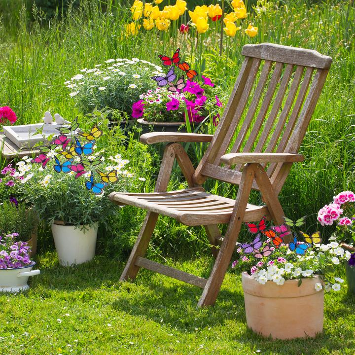 Actual product image Relaxdays Gartendeko Schmetterling