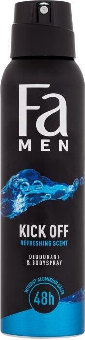 Produktbild Fa Men Kick-Off 48H Deodorant Spray With Refreshing Scent 150Ml (Spray, 150 ml)