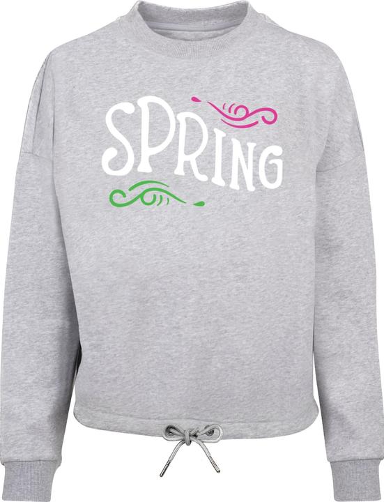 Actual product image Merchcode Ladies Spring text - Oversize Crewneck - 114241 (M)