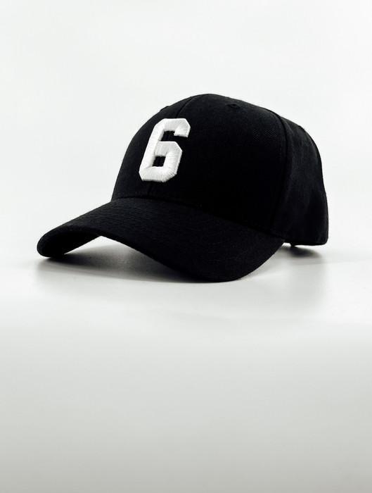 R1der black Cap 6 (One Size)