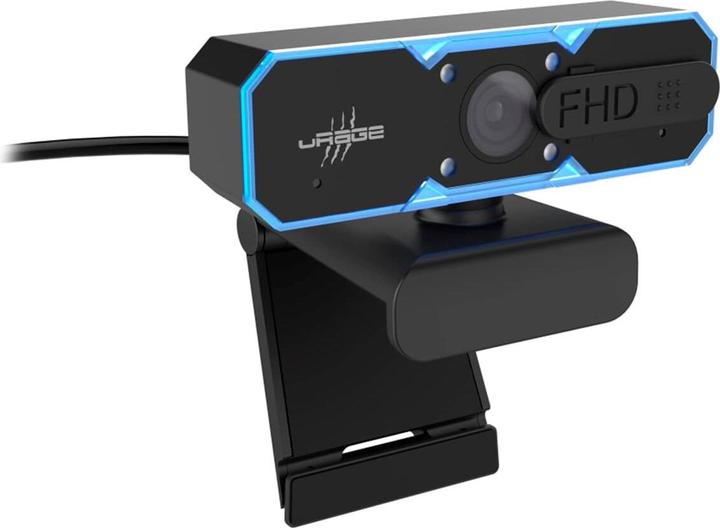 Produktbild Urage Streaming-Webcam REC 900 FHD, schwarz (2 Mpx)