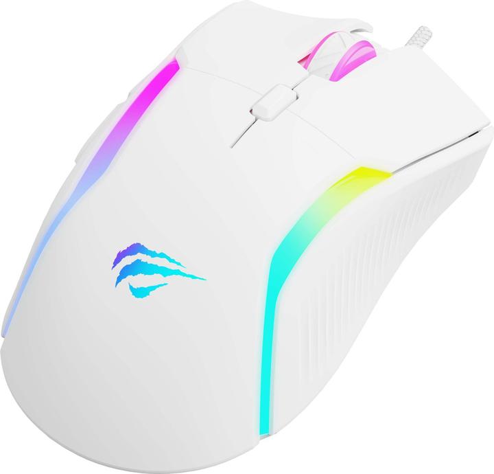 Actual product image Havit Gaming mouse MS1033 (white) (Cable)