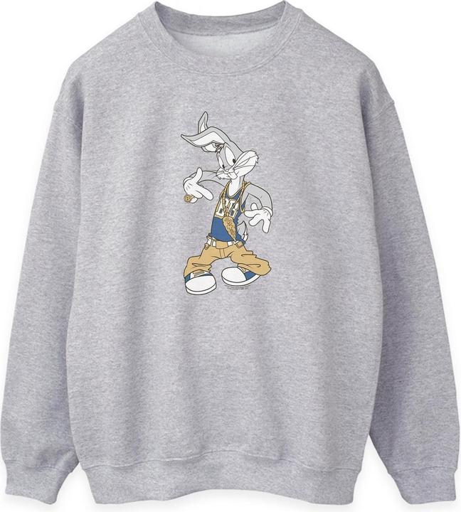 Looney Tunes Womens/Ladies Rapper Bugs Bunny Sweatshirt