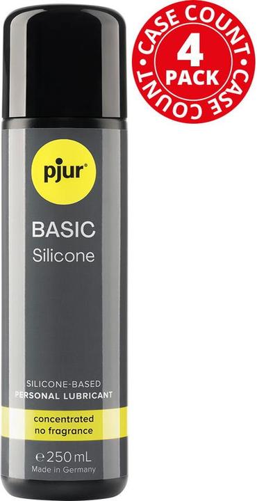 Produktbild Pjur Basic - Gleitmittel auf Silikonbasis - 250 ml (4 Stück) (250 ml)