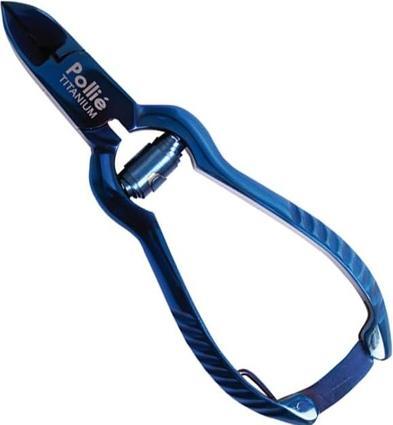 Caso Kurze Nägel Verschluss 14cm Titanium Blau