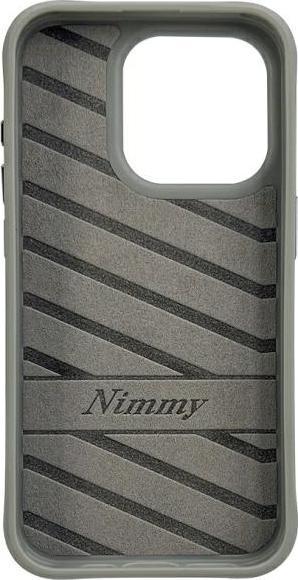 Produktbild Nimmy case iPhone 15 Pro Max 6.7" gray Cool&Cute 2.0 Bear (Apple iPhone 15 Pro Max)