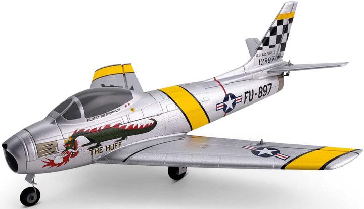 Productafbeelding E-Flite FLUGZEUG UMX F-86 Sabre 442mm BNF 30mm EDF Jet Basic AS3X SAFE Select (Jet)