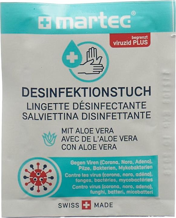 Image du produit Martec Lingettes désinfectantes