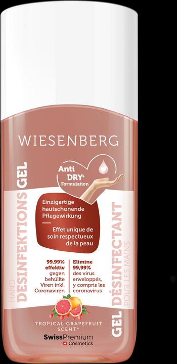 Immagine prodotto Wiesenberg Gel disinfettante per le mani Gel al pompelmo tropicale (50 ml)