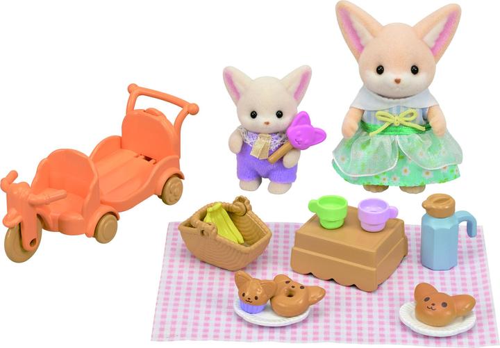 Actual product image Epoch Sylvanian Desert Fox Picnic Set