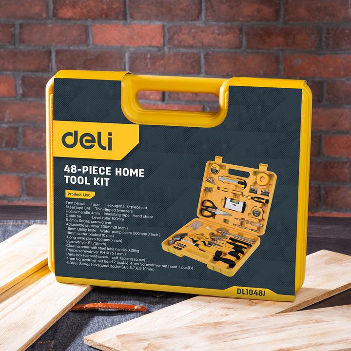 Actual product image Deli Professional tool set Tools EDL1048J - 48 pcs (48 pieces)