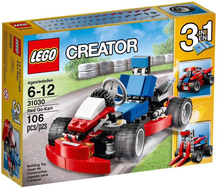 Produktbild LEGO Rotes Go Kart (31030, LEGO Creator Expert)