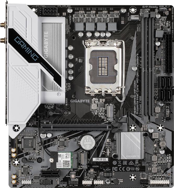 Produktbild Gigabyte H610M Gaming WIFI DDR4 (LGA 1700, Intel H610 Express, mATX)