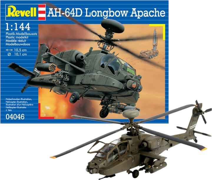 Actual product image Revell AH-64D Longbow Apache