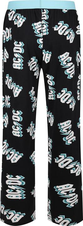 Recovered AC/DC Stepped Black Loungehose XL (XL)