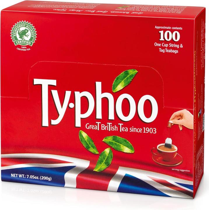 Actual product image Typhoo Tea Bag Ty-Phoo Tea 100 pieces (2 g)