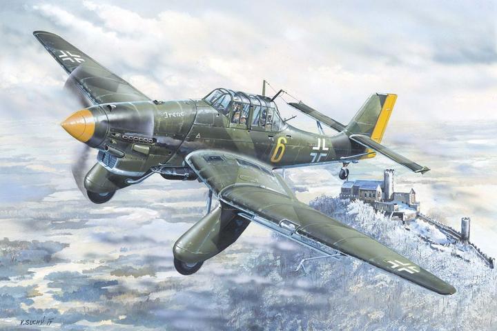 Actual product image Trumpeter Junkers Ju-87A Stuka