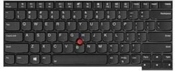 Actual product image Lenovo FRU01AX487 Keyboard inlay US layout