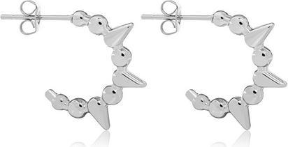 Trolli Troli - Distinctive round earrings made of VAAXF373S steel (L)