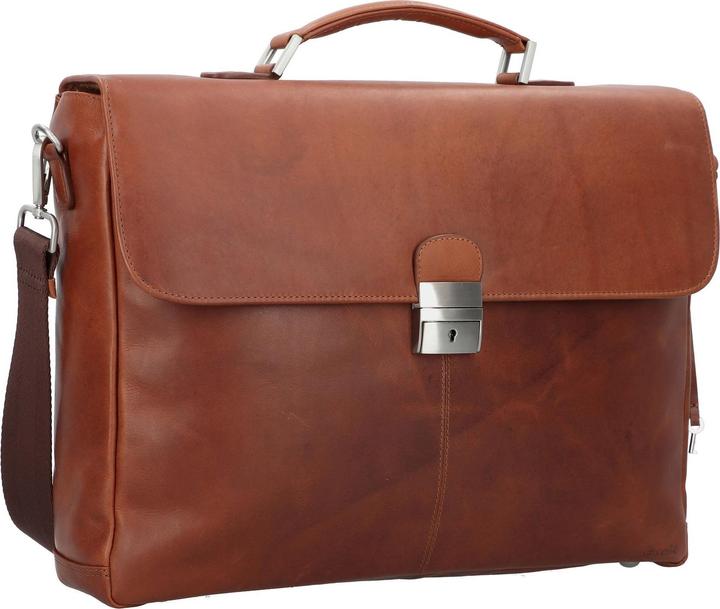 Image du produit Esquire Dallas Porte-documents en cuir 40 cm Compartiment pour ordinateur portable