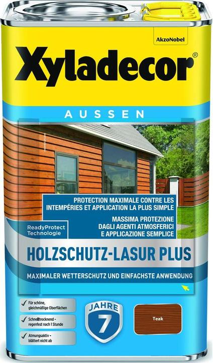 Produktbild Xyladecor XY Holzschutz-Lasur PLUS (Teak, 2.50 l)