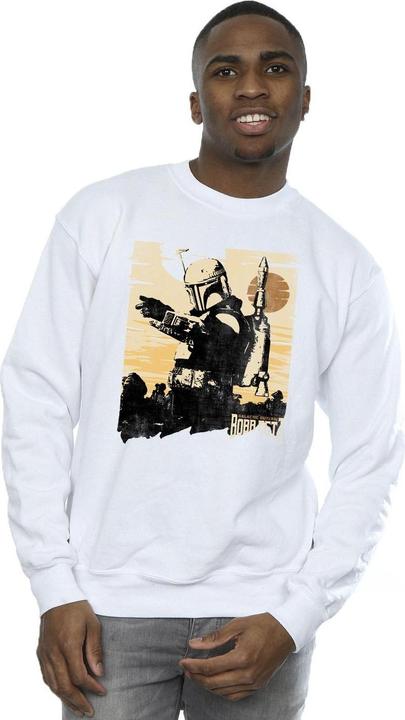 Immagine prodotto Star Wars The Book Of Boba Fett Points Felpa Uomo (4XL)